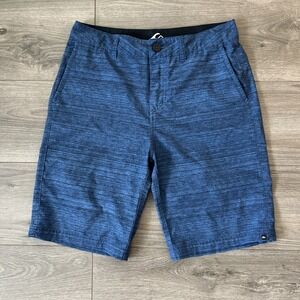 Quiksilver Amphibians Shorts Mens Blue Sz 30